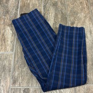 a new day blue plaid pants
